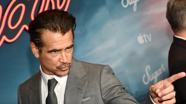 Colin Farrell sier at Sugar "fÃ¸les farligere" i sesong to
    

