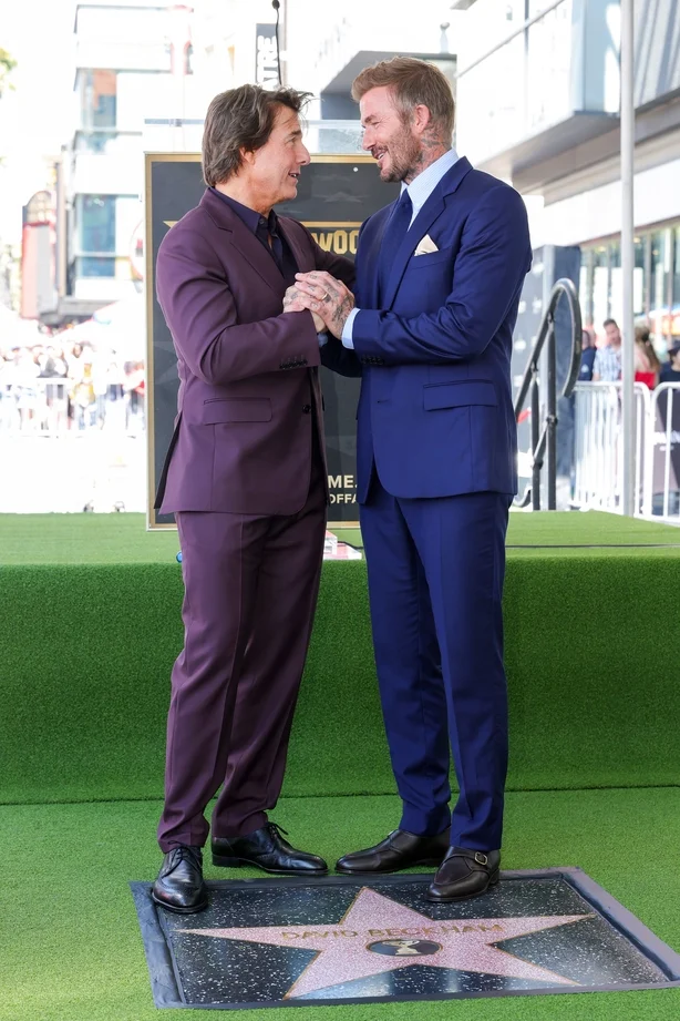 Tom Cruise og David Beckham