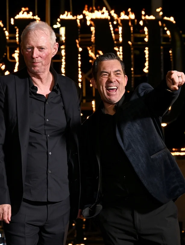 Ned Dennehy og Packy Lee deltar pÃ¥ Peaky Blinders: The Immortal Man Global Premiere i Symphony Hall 2. mars 2026 i Birmingham, England. (Foto: Jeff Spicer/Getty Images)