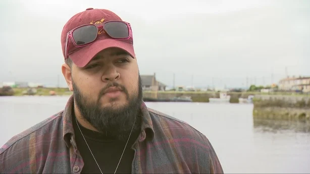 Bohdan Patel står i Galway