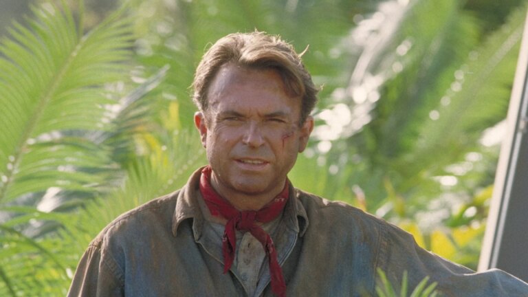 Hyllest til den "dypt sjelfulle" og "herlige vakre mannen" Sam Neill
    

