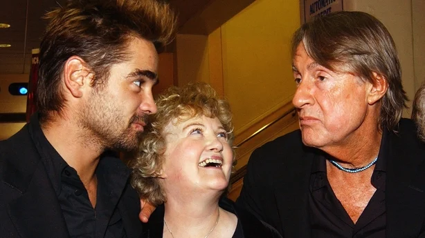   Skuespiller Colin Farrell (L), skuespiller Brenda Fricker (C) og regissør Joel Schumacher (R) deltar på verdenspremieren på filmen 