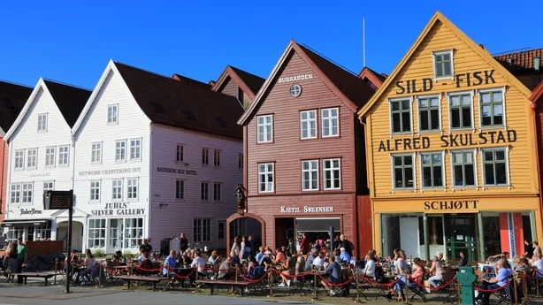 Bryggen i Bergen, Norge