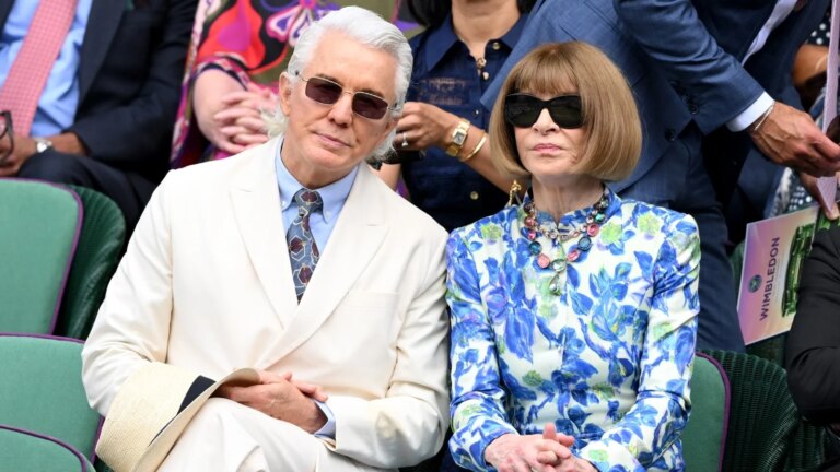 Anna Wintour, Baz Luhrmann og Tom Ford blant kjendiser pÃ¥ Wimbledon dag 12
    

