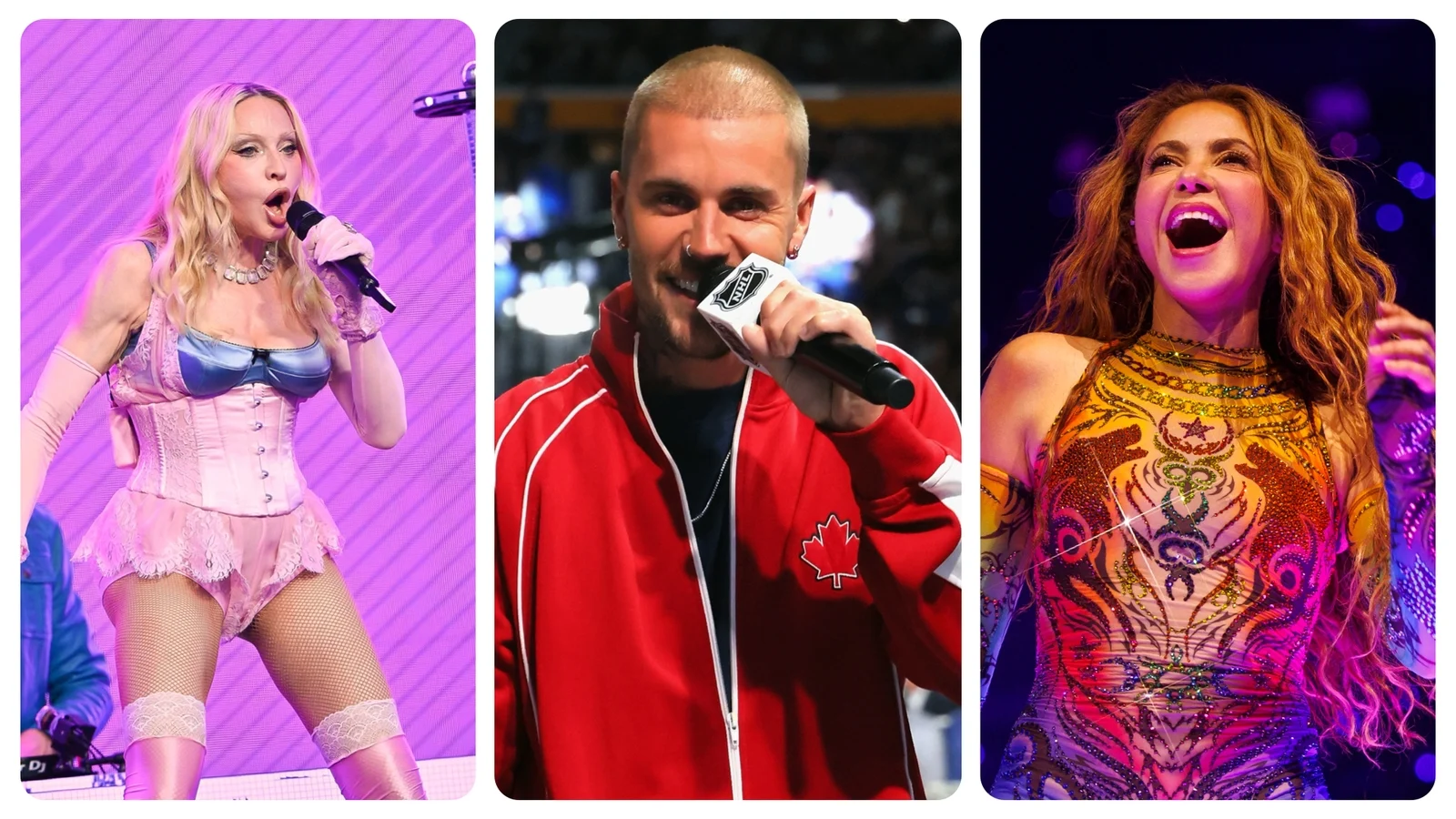 Madonna og Justin Bieber skal opptre på det første halvtidsshowet i verdenscupfinalen