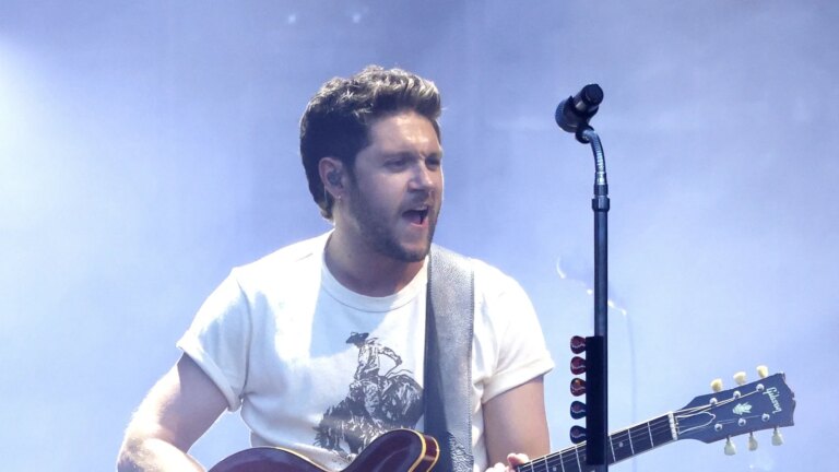 Niall Horan 'tvunget til et hjÃ¸rne' da showet ble utsatt pÃ¥ grunn av hardt vÃ¦r
    

