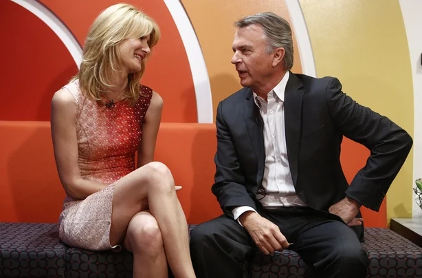 Laura Dern og Sam Neill vises på NBC News' Today-show 2. april 2013 (Foto: Peter Kramer/NBC/NBC NewsWire)