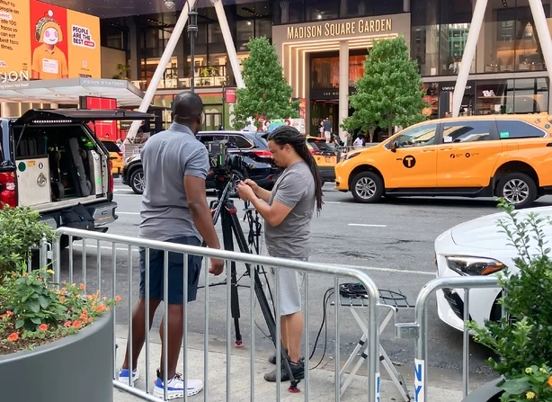 Utsikt rundt Madison Square Garden
