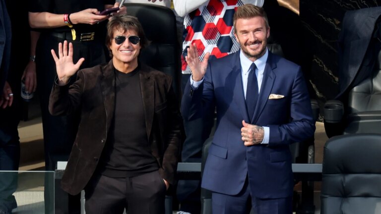 Tom Cruise med flere for avslutningsseremoni for verdenscupen
    

