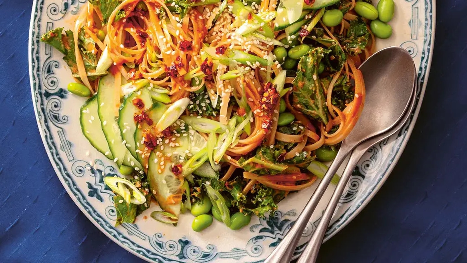 Richard Makins krydrede tahini lime nudler oppskrift