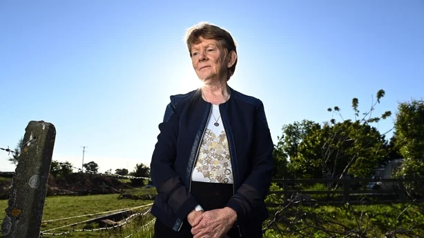 Tuam-historiker Catherine Corless er fotografert 21. juni 2025 i Tuam, Co Galway