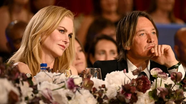 Nicole Kidman og Keith Urban deltar på den 49. AFI Life Achievement Award: A Tribute To Nicole Kidman på Dolby Theatre 27. april 2024 i Los Angeles