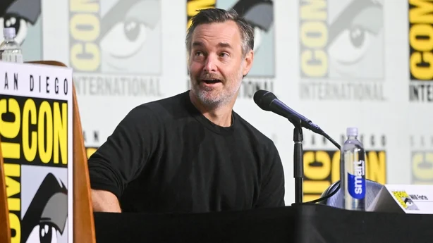 Will Forte på Coyote vs Acme-panelet på 2025 Comic-Con International: San Diego holdt på San Diego Convention Center 26. juli 2025 i San Diego, California