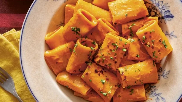 Stekt gulrotpasta