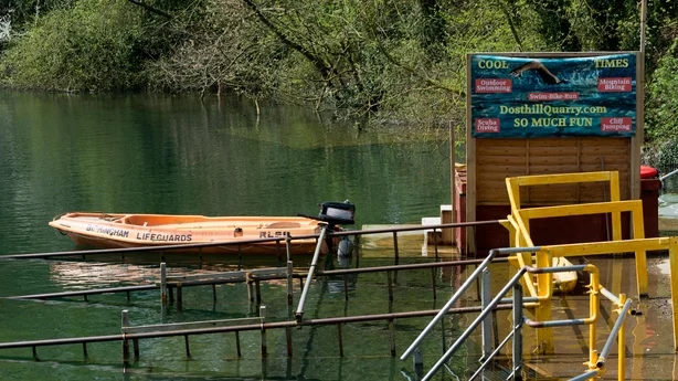 Dosthill Quarry, Tamworth, Staffordshire, England, Storbritannia