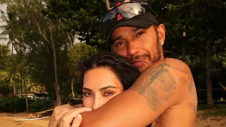 Lewis Hamilton gjÃ¸r forholdet til Kim Kardashian Instagram offisielt
    

