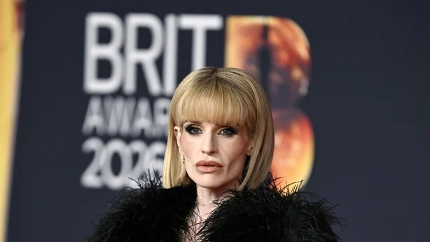MANCHESTER, ENGLAND – 28. FEBRUAR: (KUN REDaksjonell BRUK) Kelly Osbourne deltar på BRIT Awards 2026 på Co-op Live 28. februar 2026 i Manchester, England. (Foto: Gareth Cattermole/Getty Images)