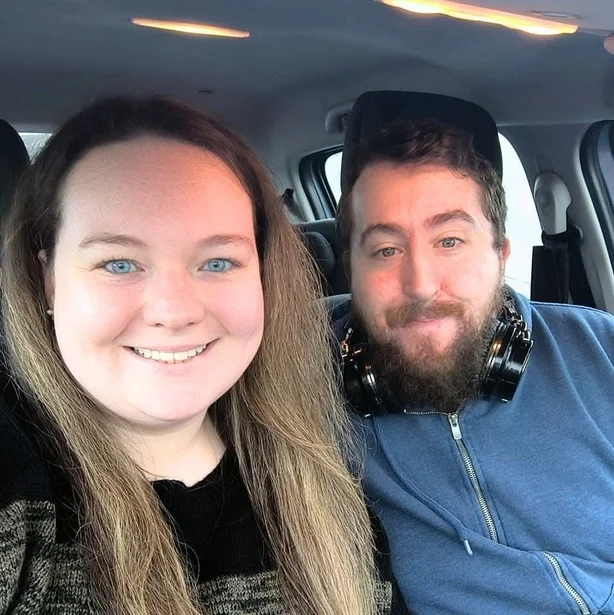 Cathal og Rebecca
