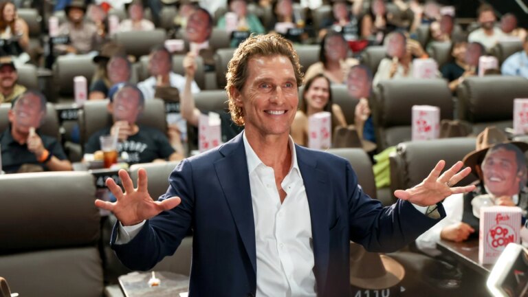 Matthew McConaughey vender sÃ¸tt tilbake til det store lerretet
    

