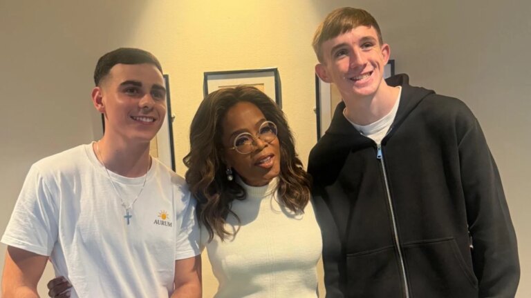 Dublin duo bag eksklusivt Oprah Winfrey-intervju
    

