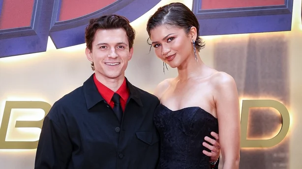 Tom Holland og Zendaya deltar på Spider-Man: Brand New Day-fotosamtalen på Four Seasons Hotel 15. juni 2026 i Madrid. (Foto av Pablo Cuadra/WireImage)